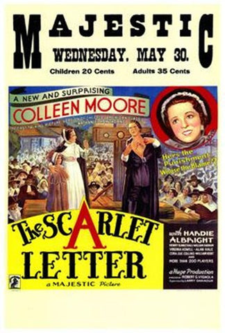 The Scarlet Letter Movie Poster Print