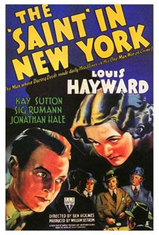The Saint In New York Movie Poster Print