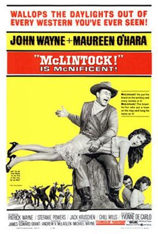 Mclintock Movie Poster Print