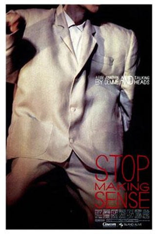 Stop Making Sense Movie Poster Print