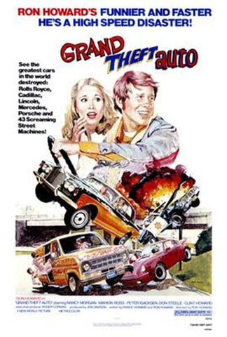 Grand Theft Auto Movie Poster Print