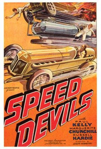 Speed Devils Movie Poster Print
