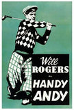 Handy Andy Movie Poster Print