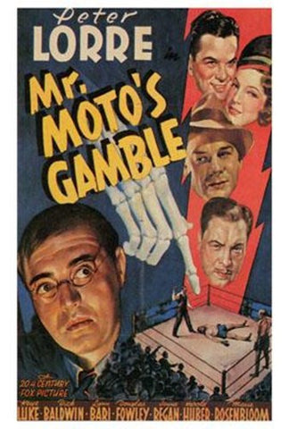 Mr Moto's Gamble Movie Poster Print