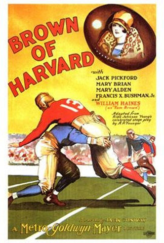 Brown Of Harvard Movie Poster Print