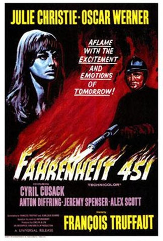 Fahrenheit 451 Movie Poster Print