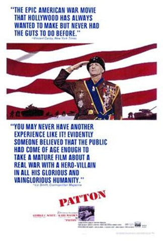 Patton Movie Poster Print