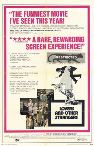 Lovers and Other Strangers Movie Poster Print
