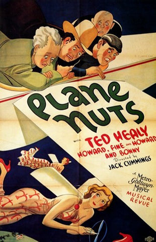 Plane Nuts Movie Poster Print