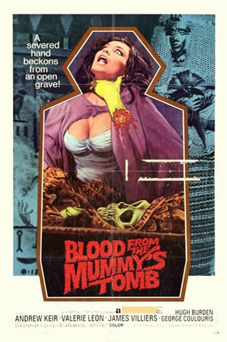 Blood from the Mummy's Tomb Movie Poster Print