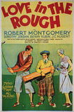 Love in the Rough Movie Poster Print