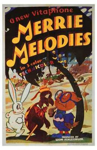 Merrie Melodies Movie Poster Print