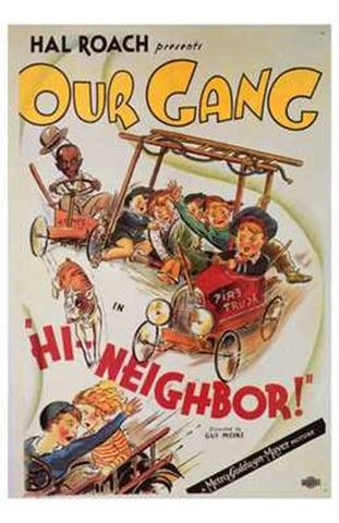 Our Gang Movie Poster Print