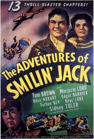 The Adventures Of Smilin' Jack Movie Poster Print