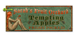 Tempting Apples Metal 17x44