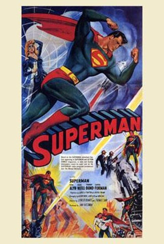 Superman Movie Poster Print