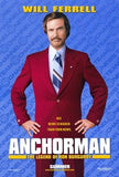 Anchorman: The Legend Of Ron Burgundy Movie Poster Print