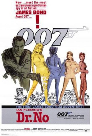 Dr No Movie Poster Print