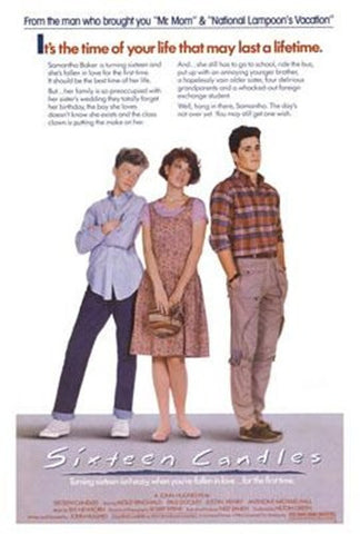 Sixteen Candles Movie Poster Print