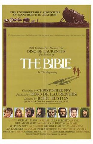 Bible Movie Poster Print