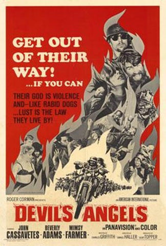 Devil's Angels Movie Poster Print
