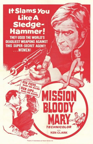 Mission Bloody Mary Movie Poster Print
