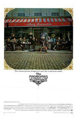 Madwoman of Chaillot Movie Poster Print