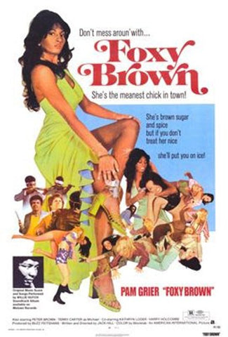 Foxy Brown Movie Poster Print