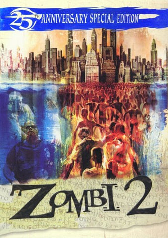 Zombie Movie Poster Print