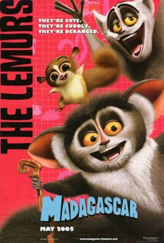 Madagascar Movie Poster Print
