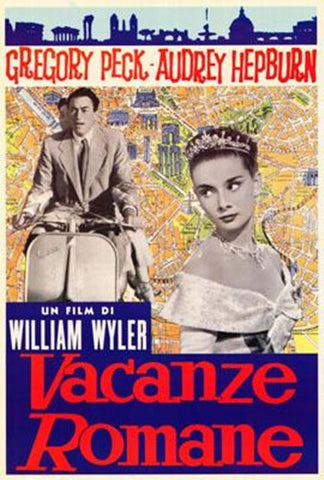 Roman Holiday Movie Poster Print