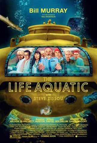 The Life Aquatic With Steve Zissou Movie Poster Print