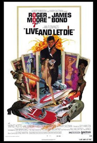 Live And Let Die Movie Poster Print