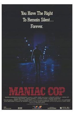 Maniac Cop Movie Poster Print