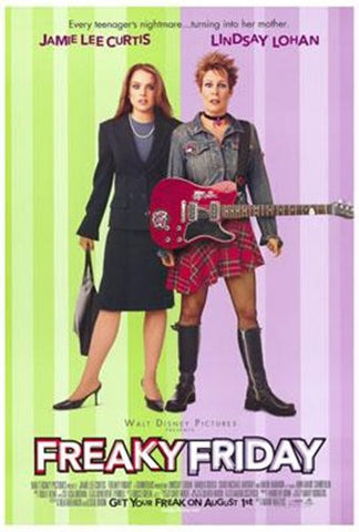 Freaky Friday Movie Poster Print