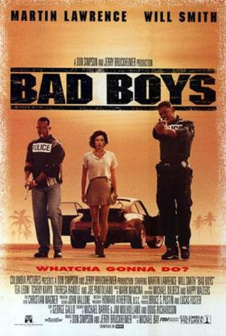Bad Boys Movie Poster Print