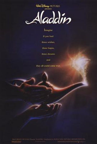 Aladdin Movie Poster Print