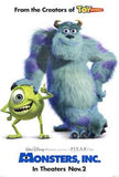 Monsters  Inc Movie Poster Print