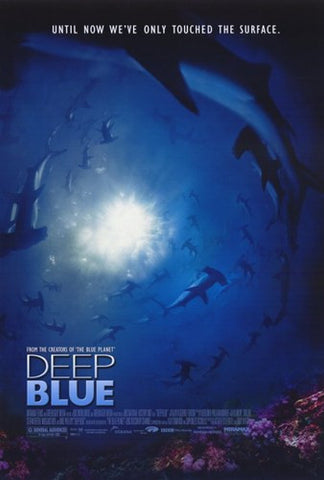 Deep Blue Movie Poster Print
