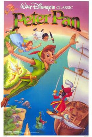 Peter Pan Movie Poster Print