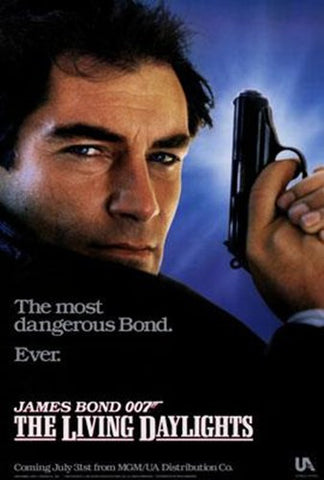 The Living Daylights Movie Poster Print