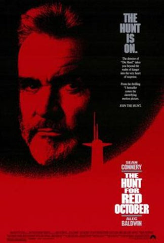 The Hunt For Red October Movie Poster Print