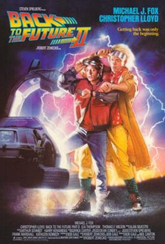 Back To The Future  PMovie2 Movie Poster Print
