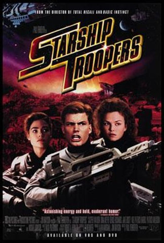 Starship Troopers Movie Poster Print