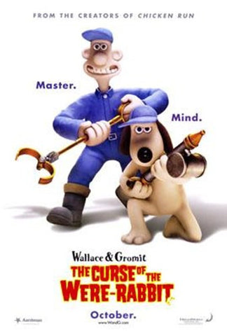 Wallace Gromit: The Curse Of The Were-Ra Movie Poster Print