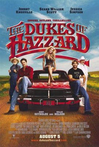 The Dukes Of Hazzard Movie Poster Print