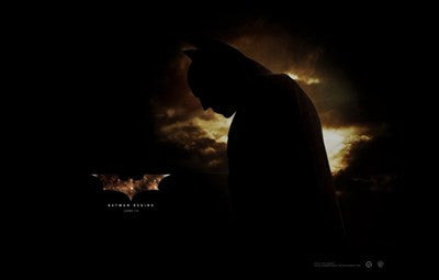 Batman Begins Movie Poster Print