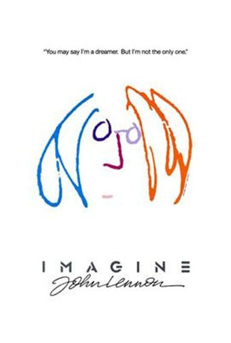 Imagine John Lennon Movie Poster Print