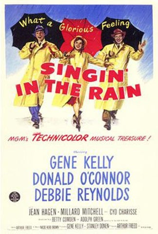 Singin' In The Rain Movie Poster Print