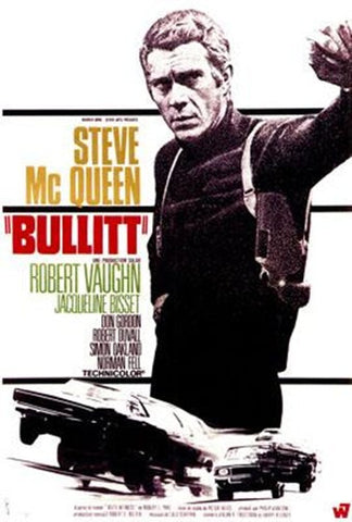 Bullitt Movie Poster Print